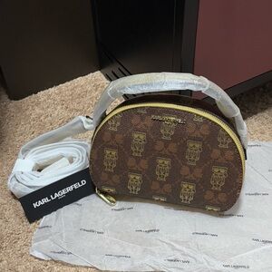 Karl Lagerfeld MAYBELLE TOP HANDLE CROSSBODY